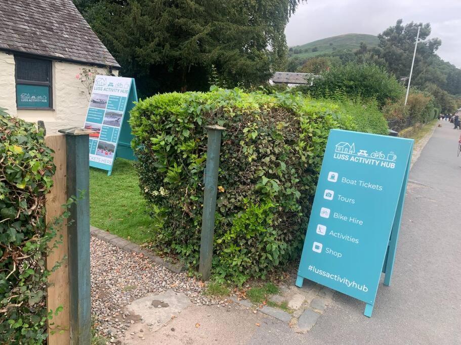 Charming Stone Bothy At Loch Lomond Villa Luss Bagian luar foto